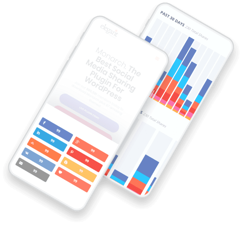 Teléfonos inteligentes dispuestos en diagonal sobre superficie blanca