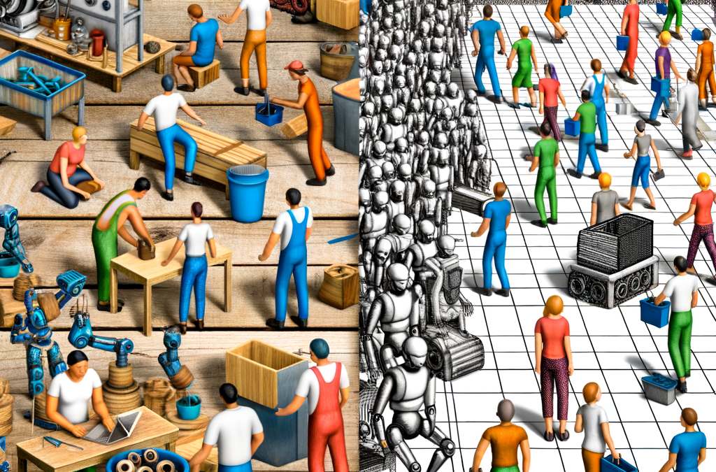 Impacto de la IA y automatización en el mercado laboral