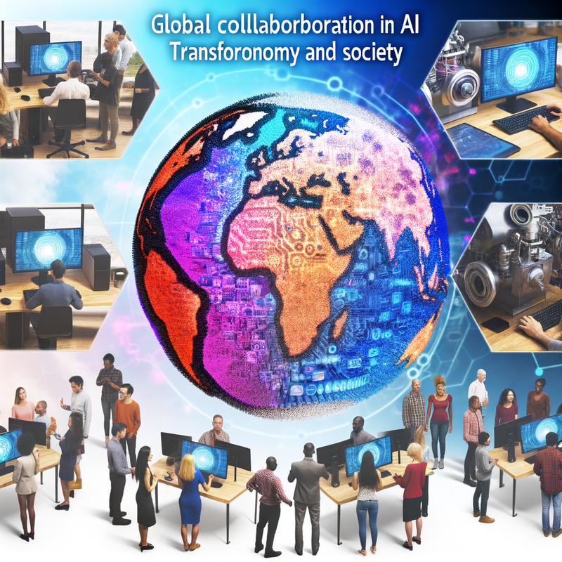 Colaboración global en IA: Transformando economía y sociedad