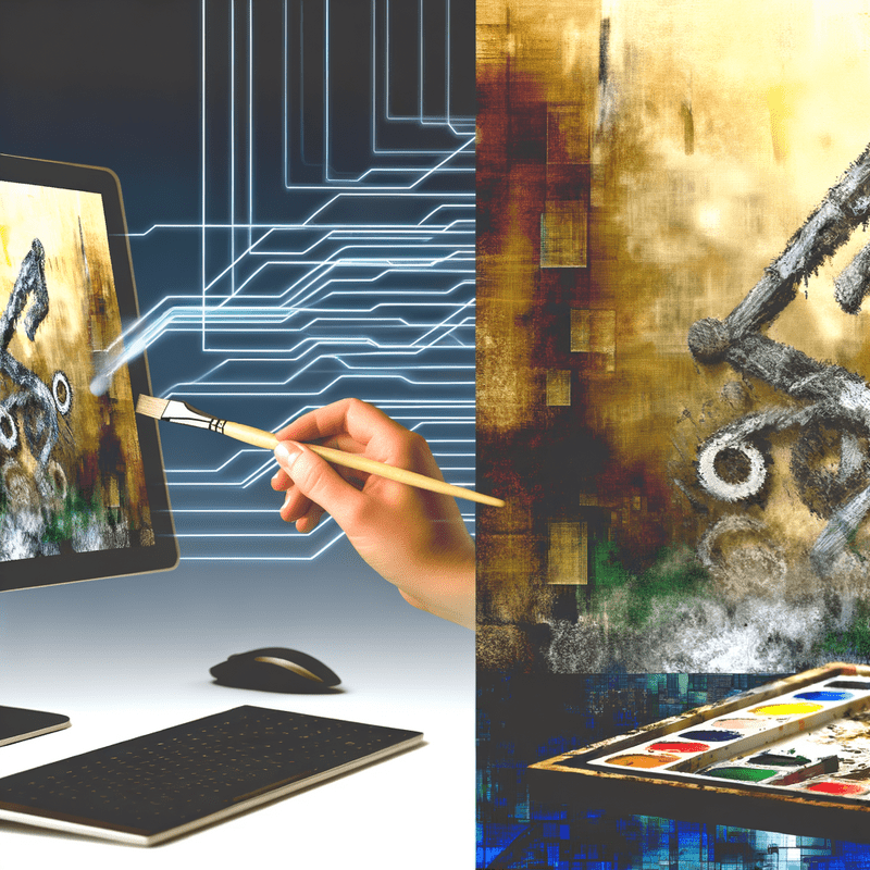 IA y Arte: Un Nuevo Horizonte de Creatividad y Desafíos