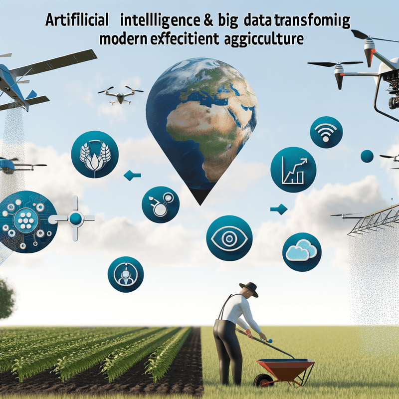 IA y Big Data transforman la agricultura moderna eficiente