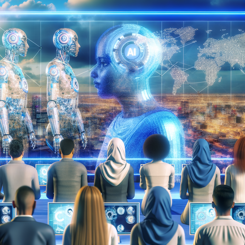 Colaboración global en IA: Transformando economía y sociedad