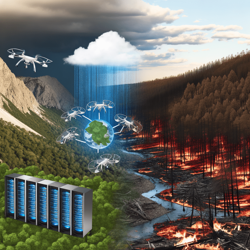 IA: Potencial y Desafíos Ambientales en el Cambio Climático