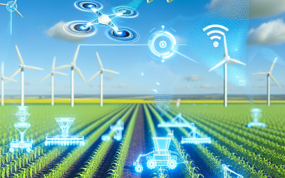 Revolución en agricultura: IA, IoT y sostenibilidad avanzada