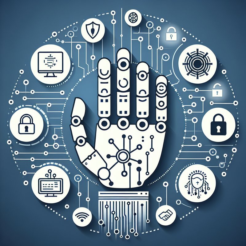 Ia Generativa Impacto Ciberseguridad - ilustración de cómo la IA generativa impacta la ciberseguridad