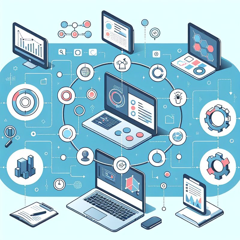 Poder Del Analisis De Datos Era Digital - diagrama que muestra el proceso de análisis de datos
