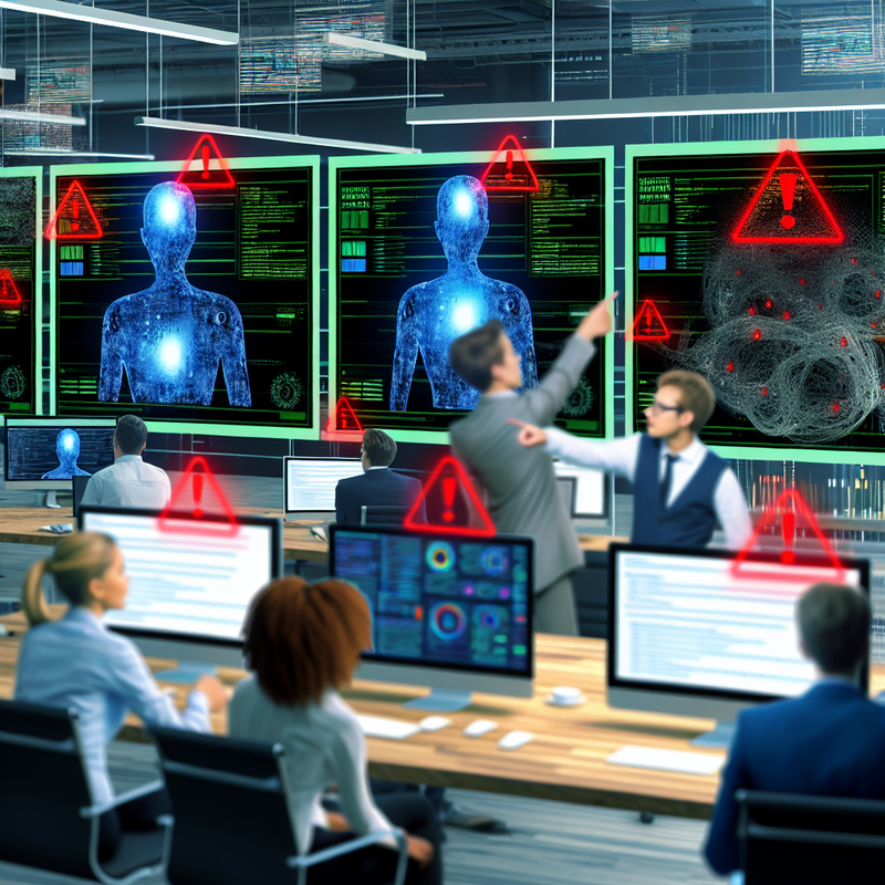 Gráfico que ilustra errores comunes en inteligencia artificial y su impacto en la experiencia del usuario.